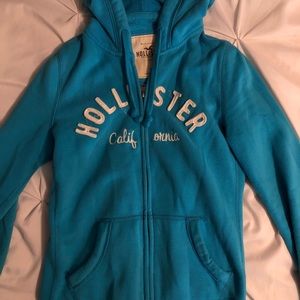 Hollister zip up sweatshirt